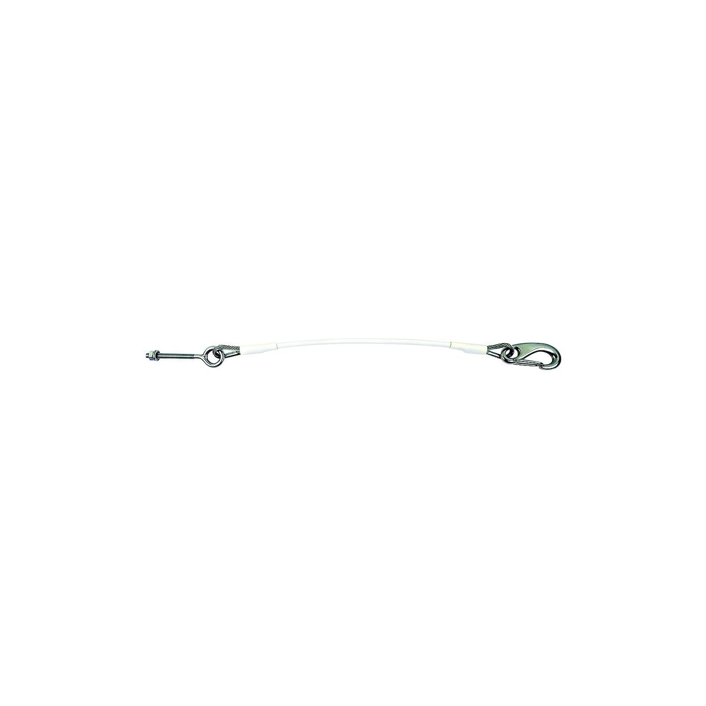 Anchor Rode Safety Lanyard w/ Deck Eye, 17-1/2in