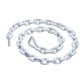 White PVC Coated Galvanized Anchor Lead Chain, 1/4in x 4ft