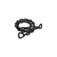 Black PVC Coated Galvanized Anchor Lead Chain, 5/16in x 5ft