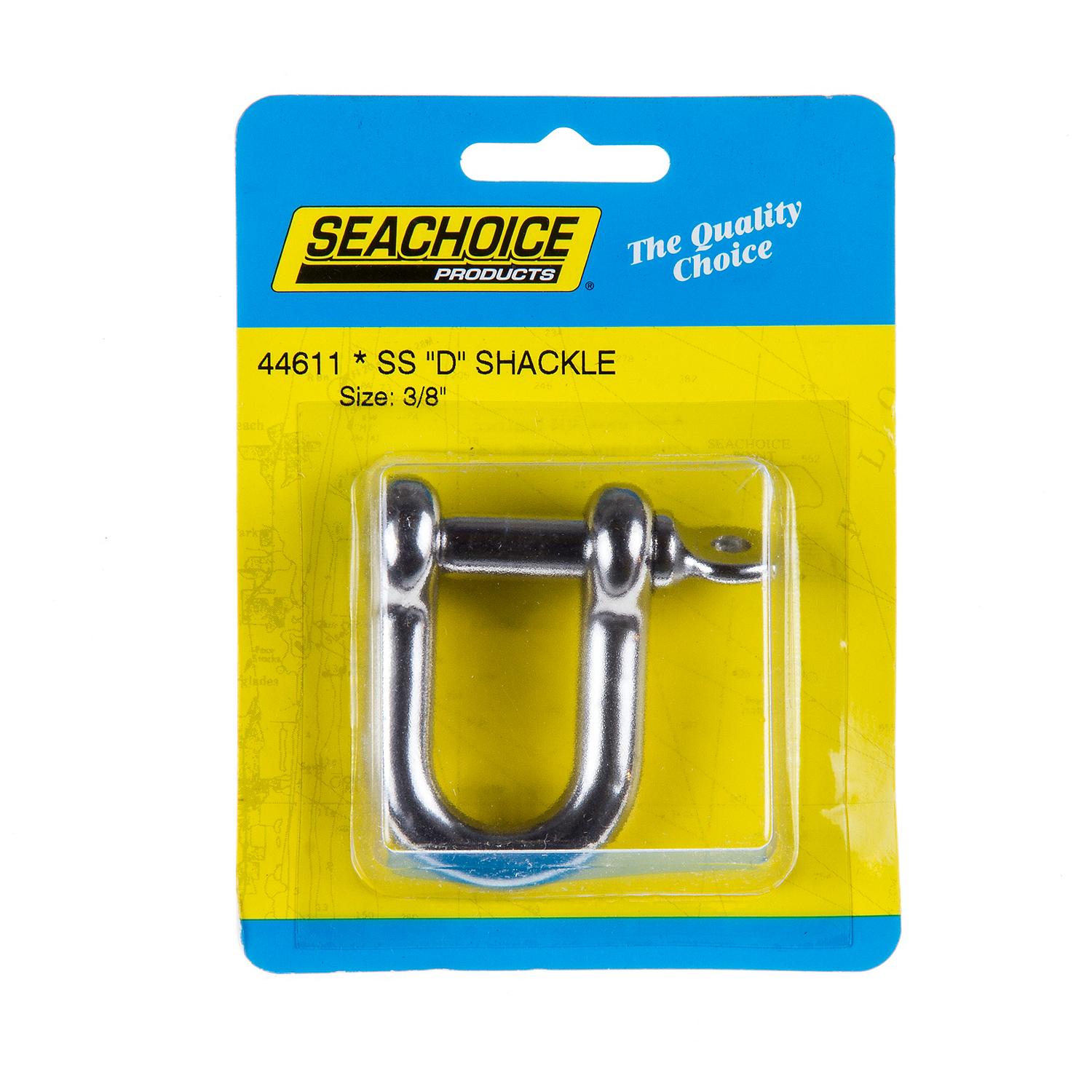 Stainless Steel inDin Anchor Shackle, 3/8in