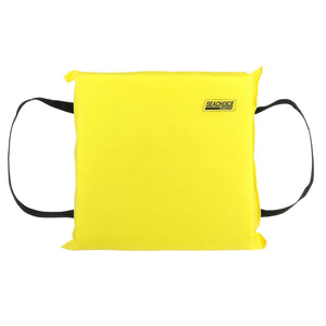 Type IV Foam Safety Throw Cushion, Yellow