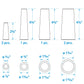 Emergency Wood Plug Kit, 6/PK