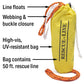Rescue Line & Throw Bag, 50ft