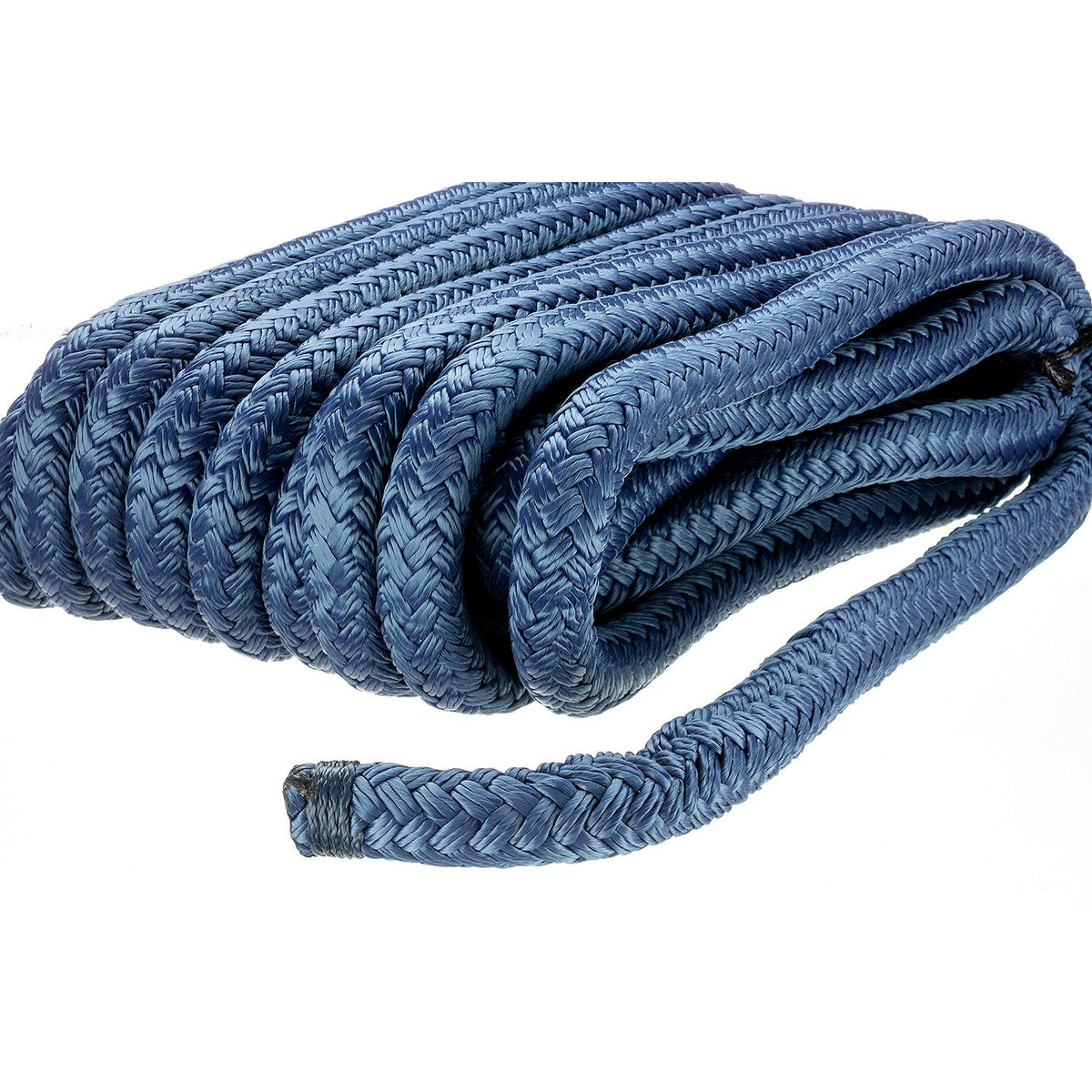 Double Braid Nylon Dock Line, Navy, 5/8in x 30ft