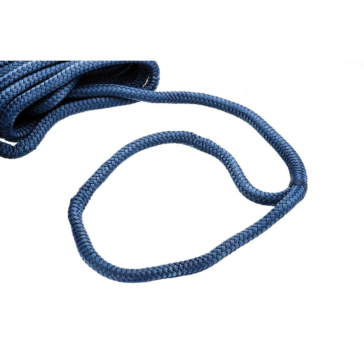 Double Braid Nylon Dock Line, Navy, 5/8in x 30ft