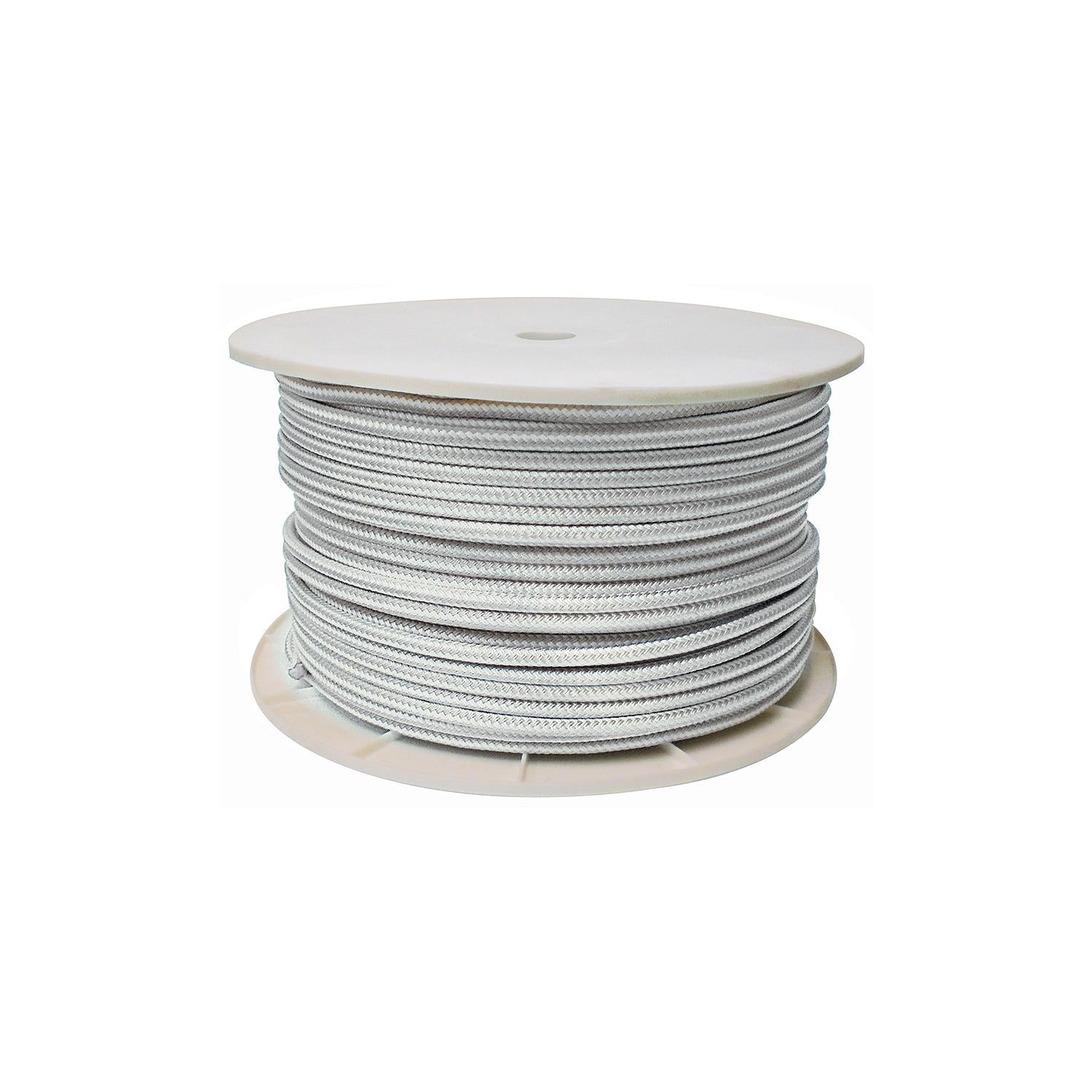 Double Braid Rope/ Spool, Gold/White, 3/8in x 600ft