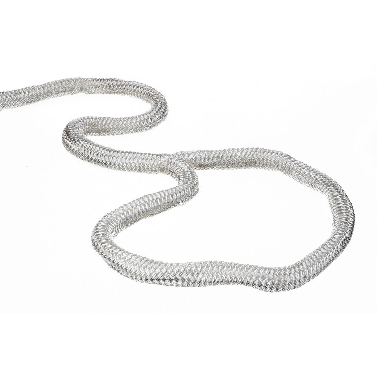 Double Braid Nylon Dock Line, White, 3/4in x 35ft