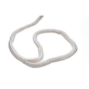 Double Braid Nylon Dock Line, White, 3/4in x 50ft