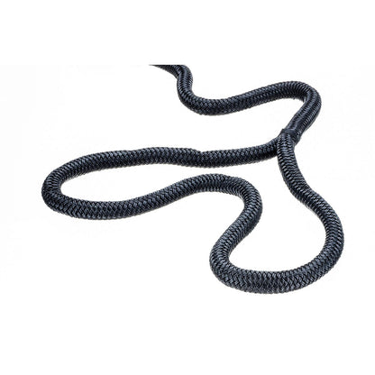 Double Braid Nylon Dock Line, Black,  3/4in x 25ft