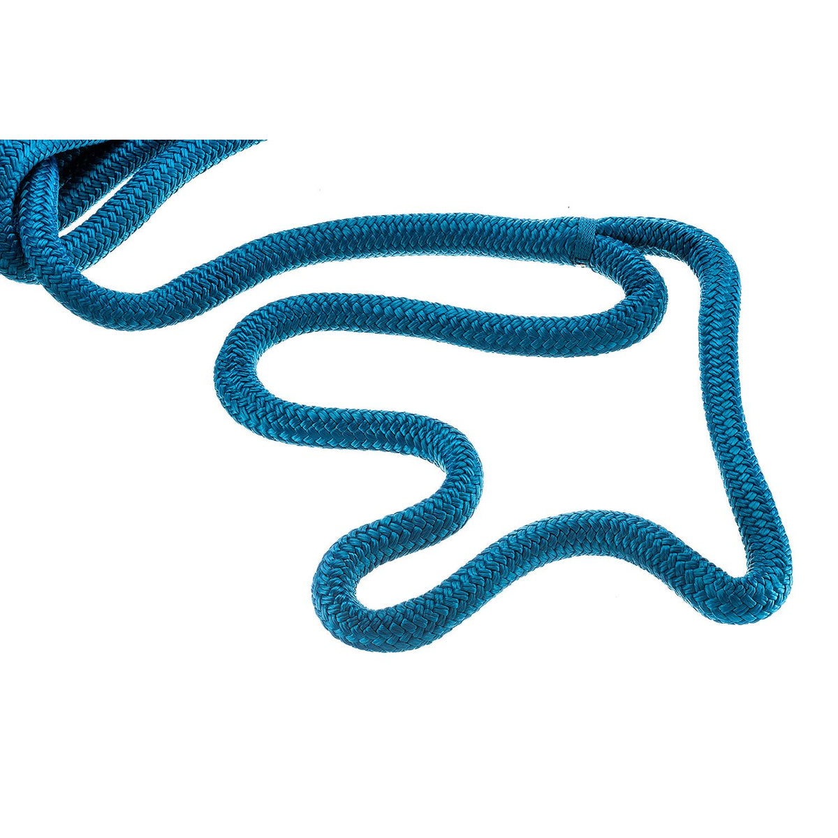 Double Braid Nylon Dock Line, Blue, 3/4in x 35ft