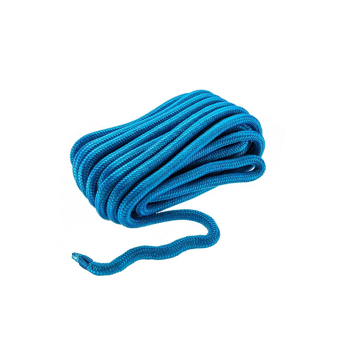 Double Braid Nylon Dock Line, Blue, 3/4in x 50ft