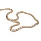 Double Braid Nylon Dock Line, Gold/ White, 3/4in x 50ft
