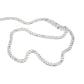 Premium 3 Strand Twisted Nylon Dock Line, White w/ Blue Tracer, 3/4in x 25ft