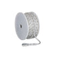 Premium 3-Strand Twisted Nylon Anchor Line, White w/ Blue Tracer, 3/8in x 200ft