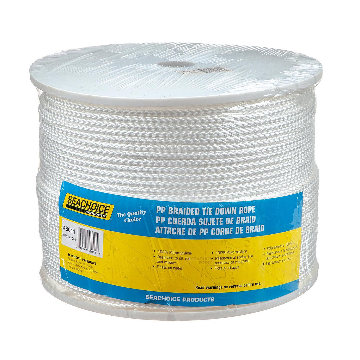 White General Purpose Tie Down Cord, 1000ft Spool