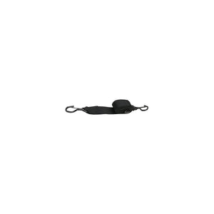 Gunwale Trailer Tie Down Strap, Black, 2in x 12ft