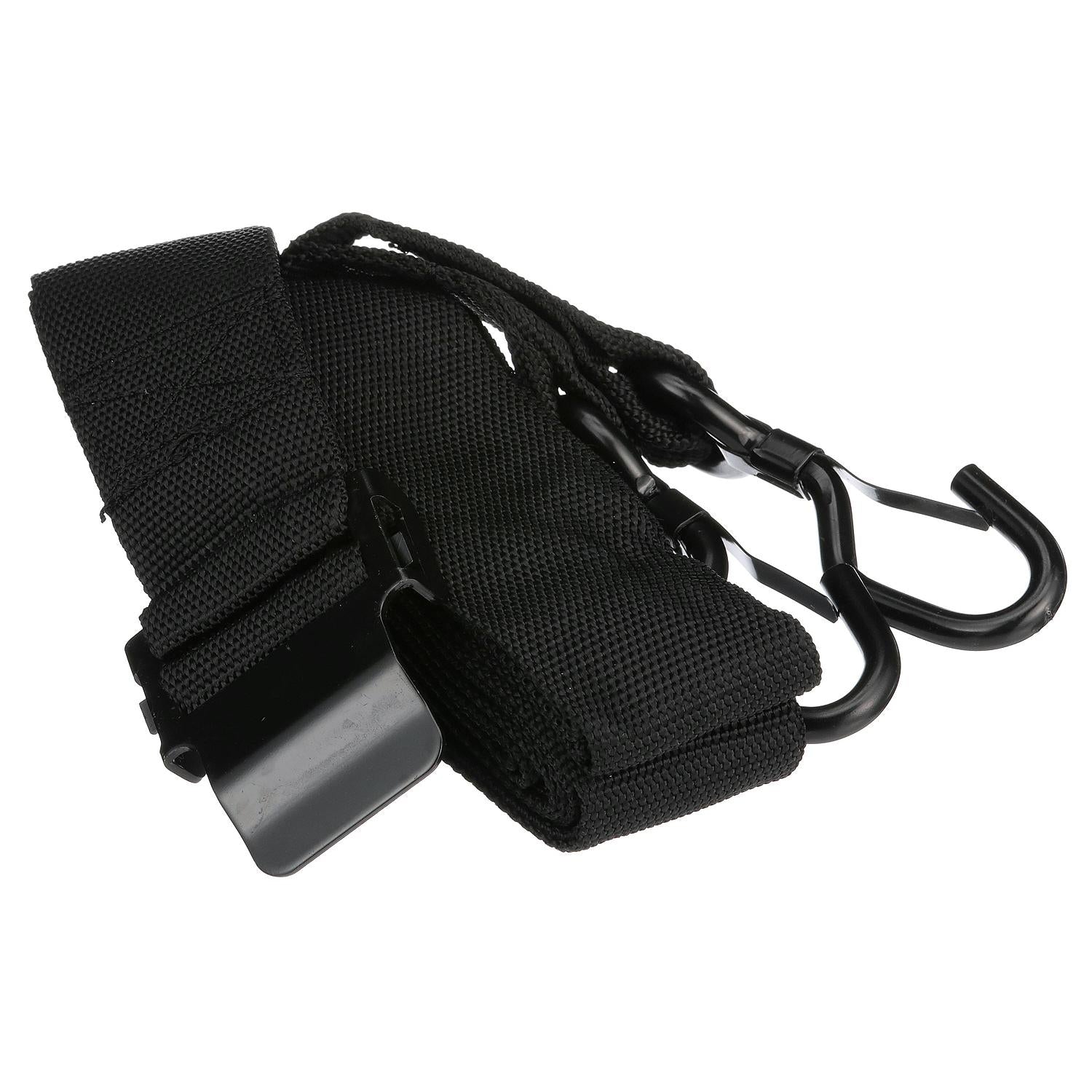 Gunwale Trailer Tie Down Strap, Black, 2in x 16ft