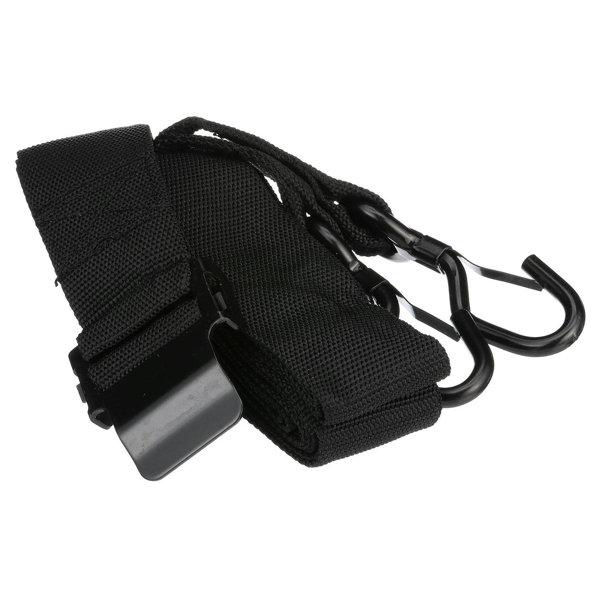 Gunwale Trailer Tie Down Strap, Black, 2in x 16ft