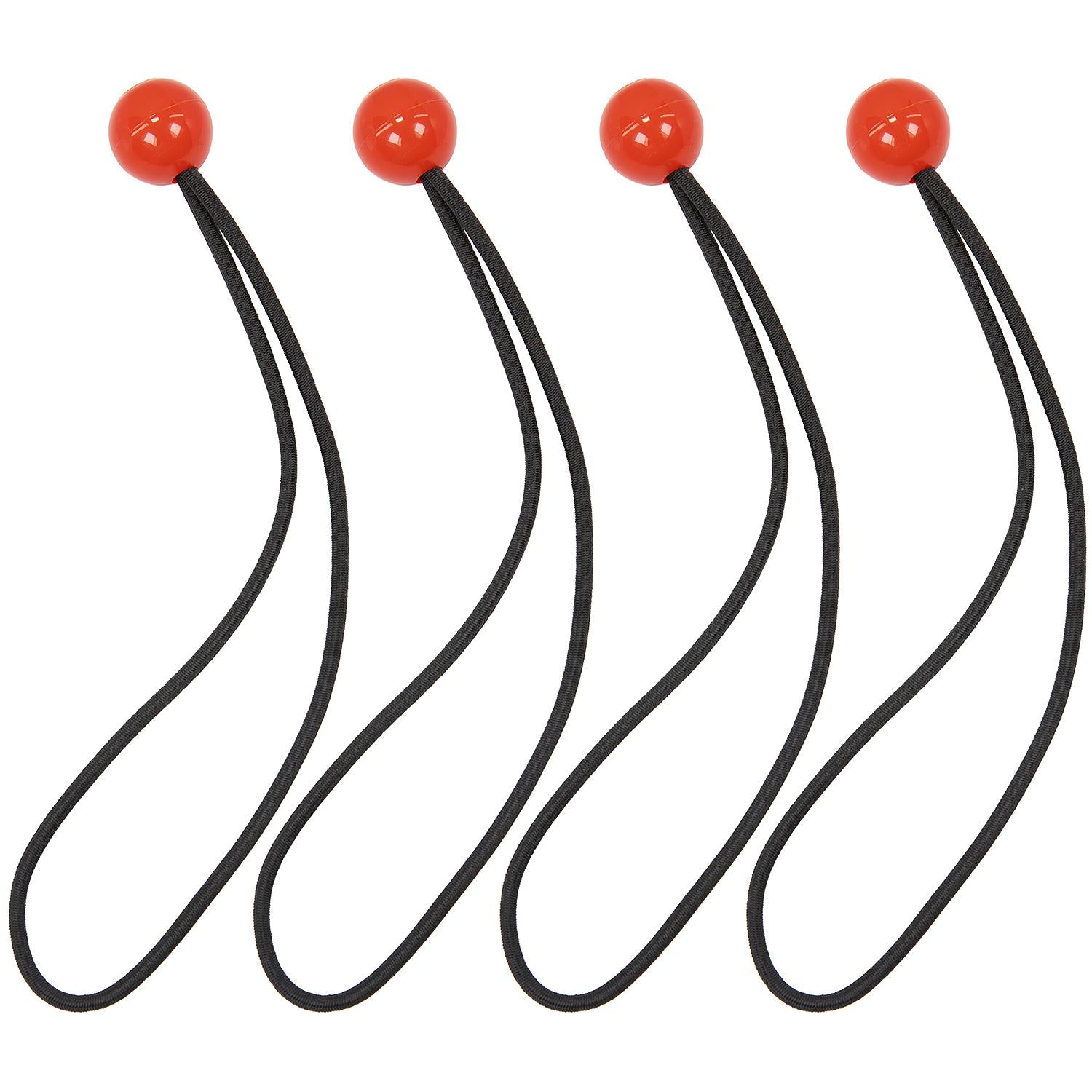 Ball Stretch Cords, 10in, 4/PK