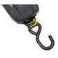 Retractable Transom Tie-Downs, Zinc-Plated Steel, 2in x 43in, 2/PK
