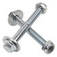 Retractable Transom Tie-Downs, Zinc-Plated Steel, 2in x 43in, 2/PK