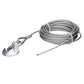 Galvanized Winch Cable, 3/16in x 25ft