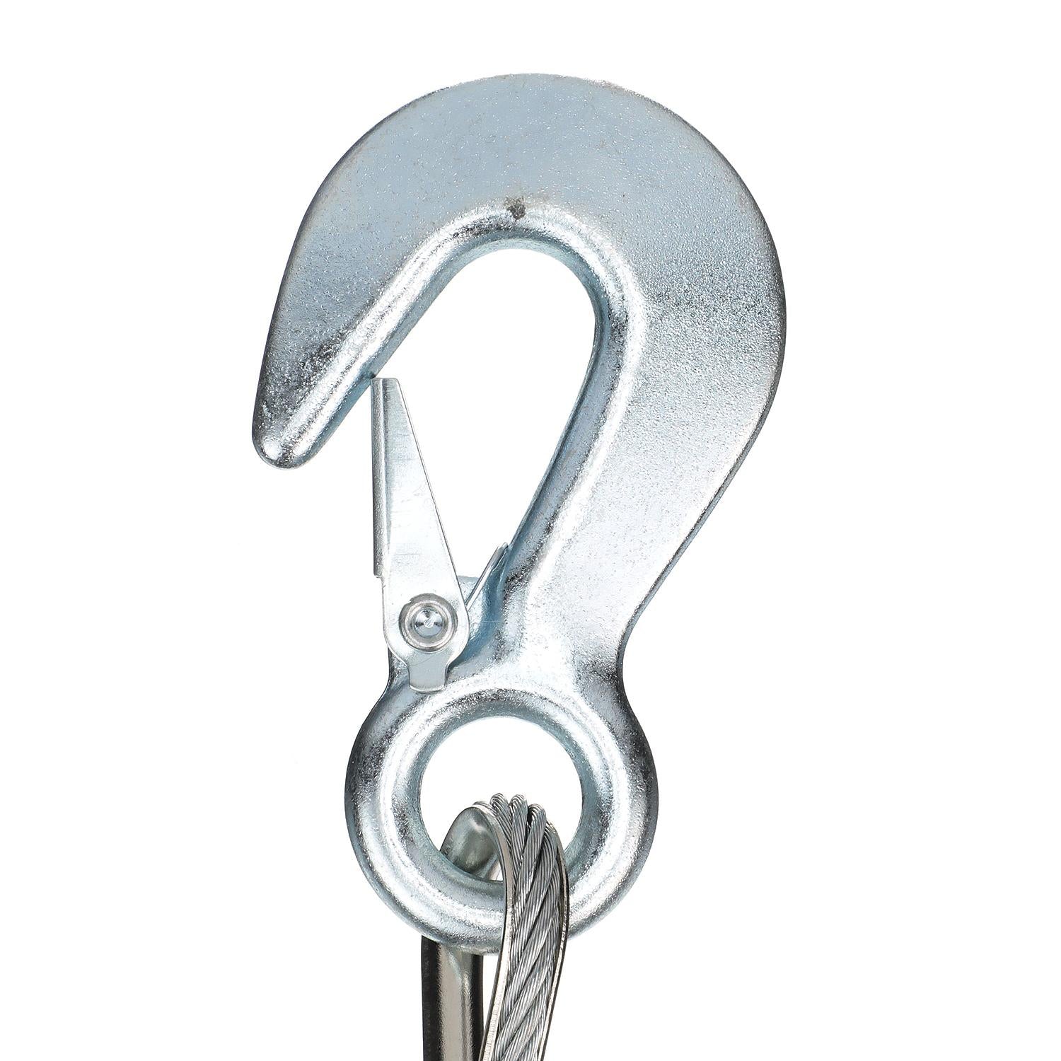 Galvanized Winch Cable, 3/16in x 25ft