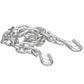 Trailer Safety Chain, Zinc Plated, 1/4in x 42in