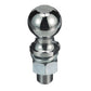Chrome Plated Steel Trailer Coupler Ball, 2in x 3/4in x 2-5/16in