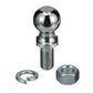 Chrome Plated Steel Trailer Coupler Ball, 2in x 1in x 2in