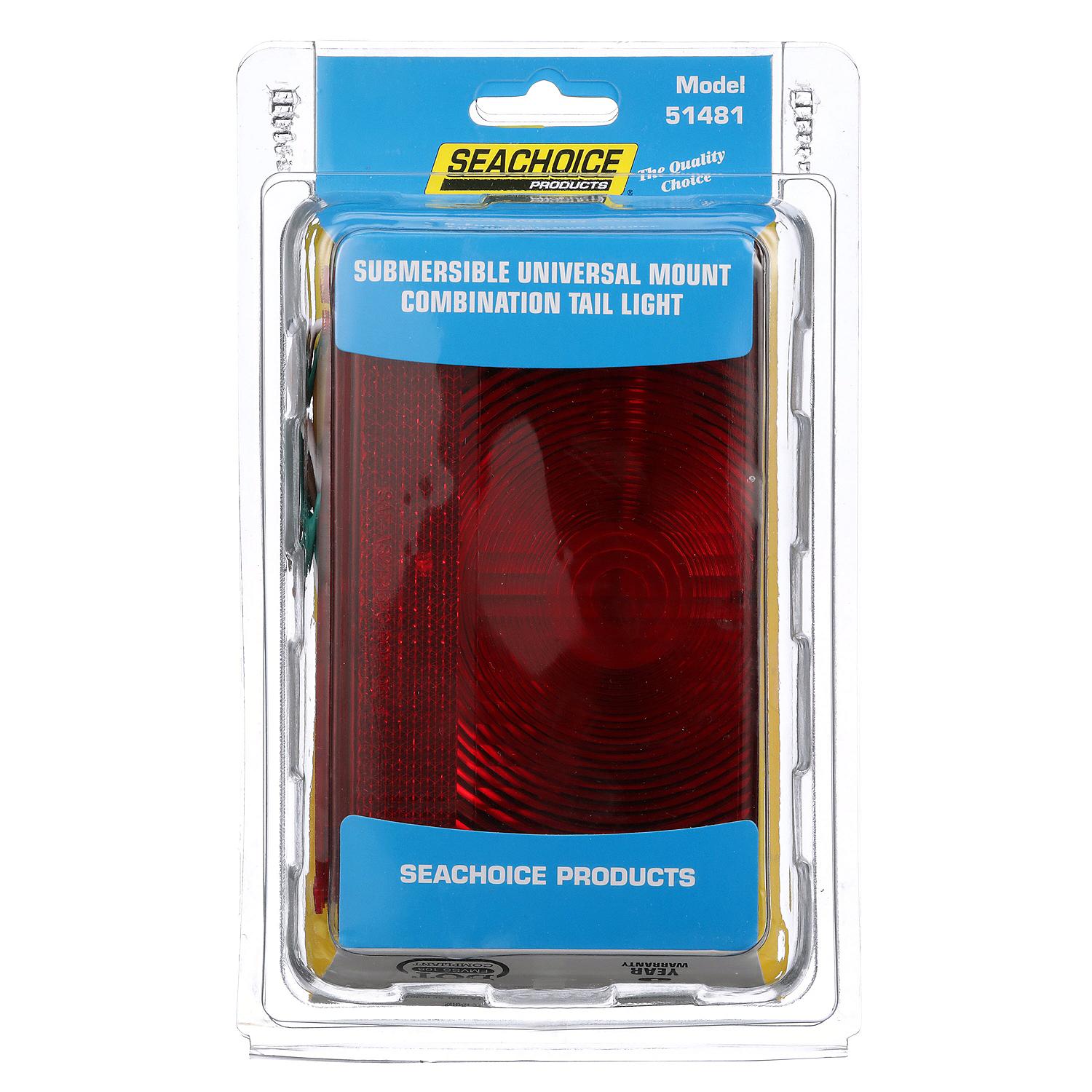 Submersible Universal Mount Combination Tail Light
Passenger Side, 6-Function