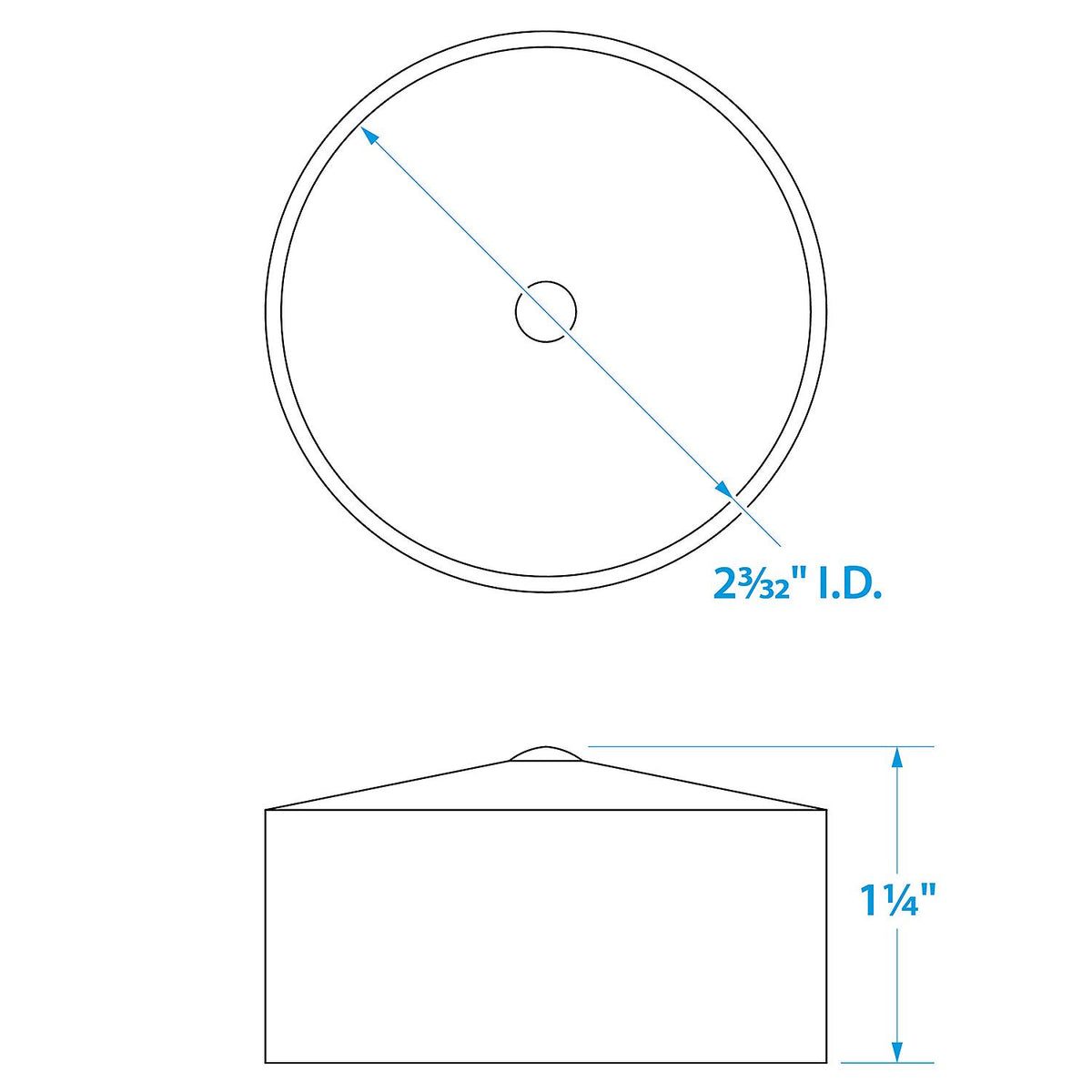 1.980in Bearing Protector Covers, 2/PK