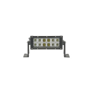 LED Spot/Flood Light Bar, Black Housing, 12 LEDs, 7.25in, 12/24V