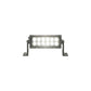 LED Spot/Flood Light Bar, Black Housing, 12 LEDs, 7.25in, 12/24V