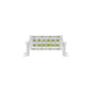 LED Spot/Flood Light Bar, White Housing, 12 LEDs, 7.25in, 12/24V
