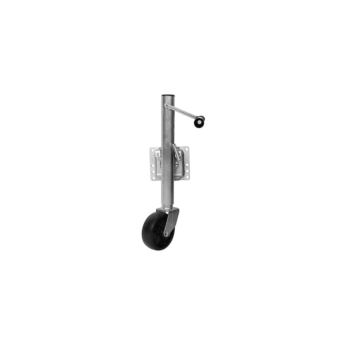 Foldup Boat Trailer Jack, 6in Wheel, 1,000 lbs Max Load