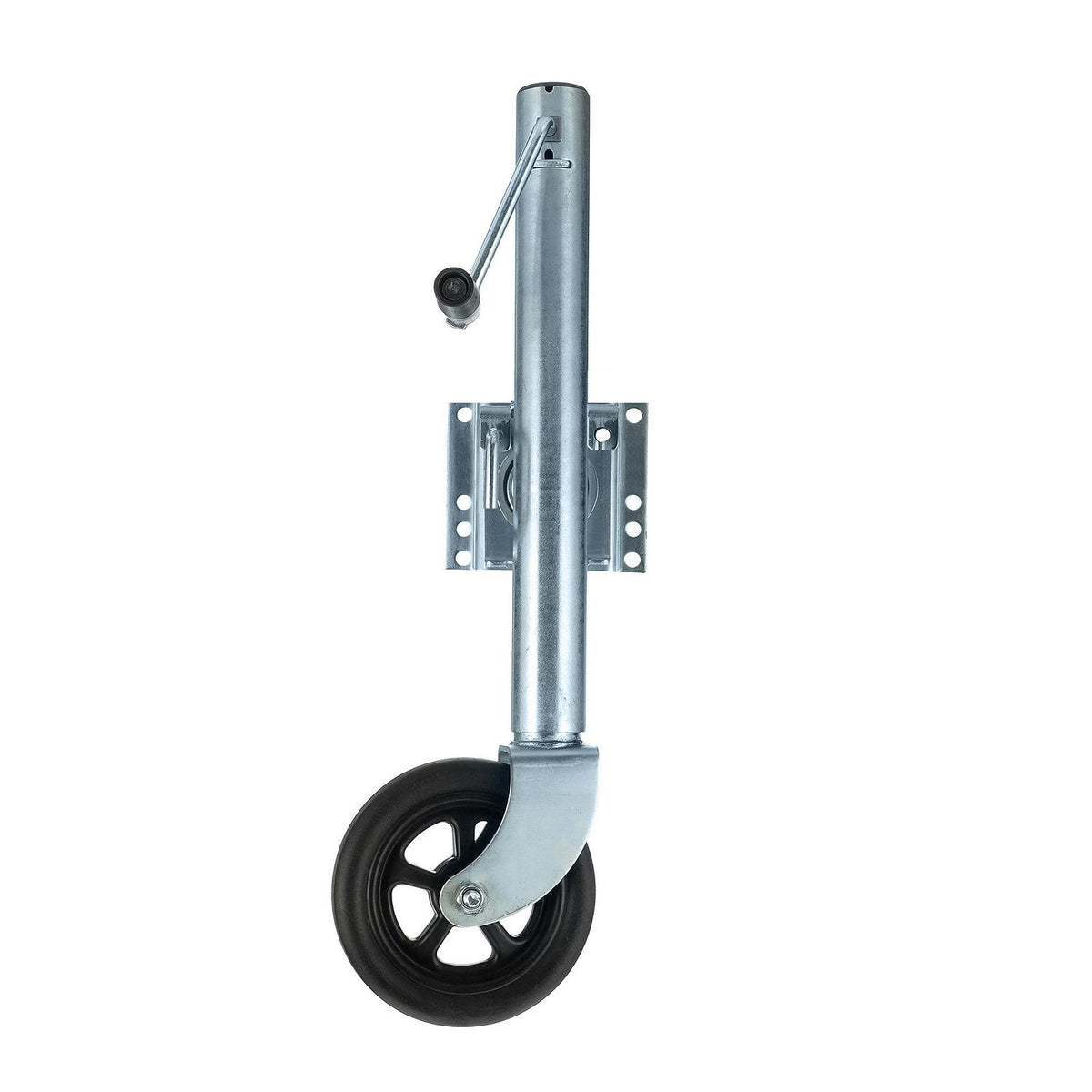 Foldup Boat Trailer Jack, 8in Wheel, 1,500 lbs Max Load