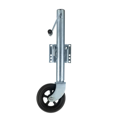 Foldup Boat Trailer Jack, 8in Wheel, 1,500 lbs Max Load