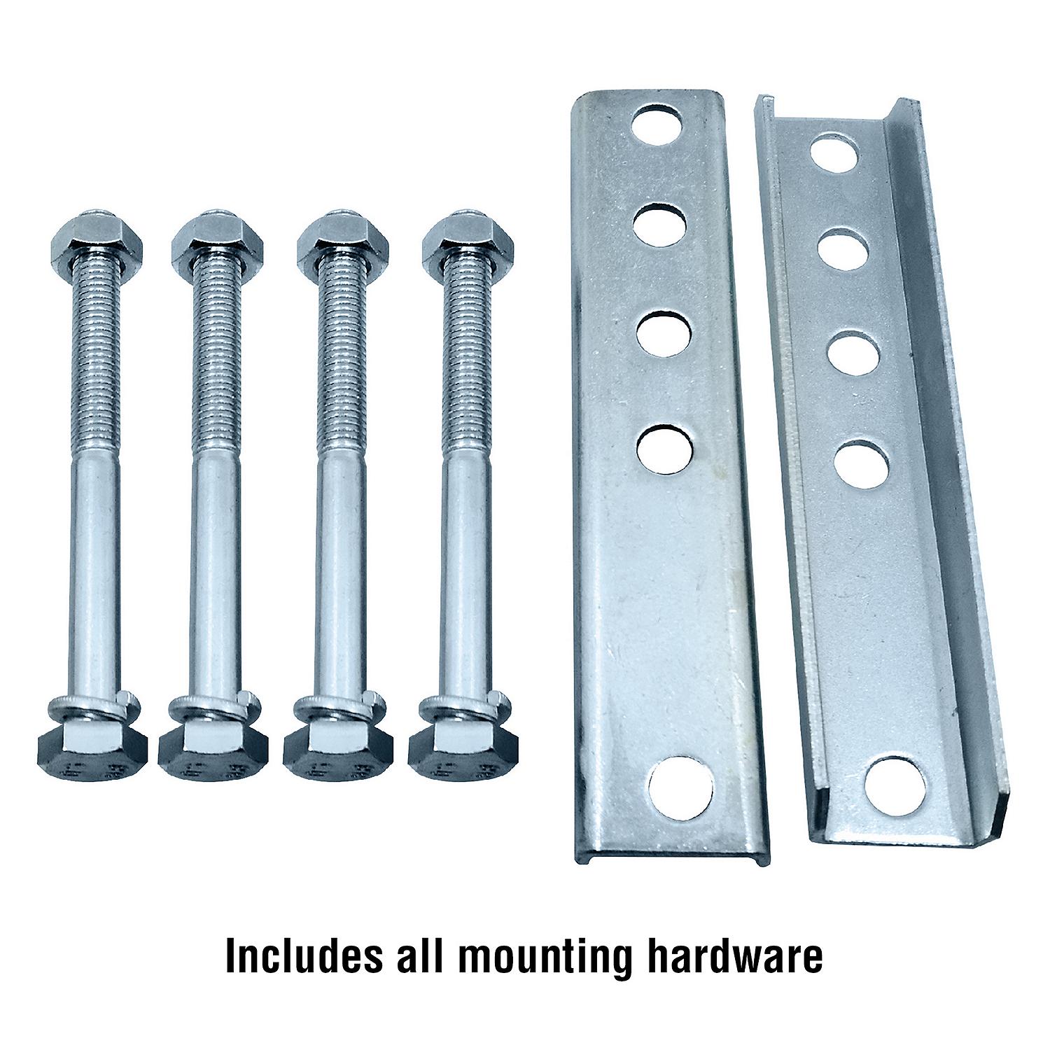 Foldup Boat Trailer Jack, 8in Wheel, 1,500 lbs Max Load