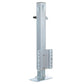 Heavy-Duty Drop Leg Trailer Jack, Foot Plate Base, 2,500 lbs Max Load