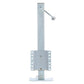 Heavy-Duty Drop Leg Trailer Jack, Foot Plate Base, 2,500 lbs Max Load