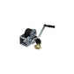 800 Lb. Manual Trailer Winch, 1-Speed, 16ft Strap w/ Snap Hook