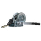 1,000 Lb. Manual Trailer Winch, 1-Speed, 25ft Strap w/ Snap Hook