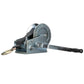 3,000 Lb. Manual Trailer Winch, 2-Speed, 25ft Strap w/ Snap Hook