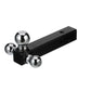 Tri-Ball Trailer Hitch Fits 1-7/8in, 2in & 2-5/16in Balls, 2in Shank