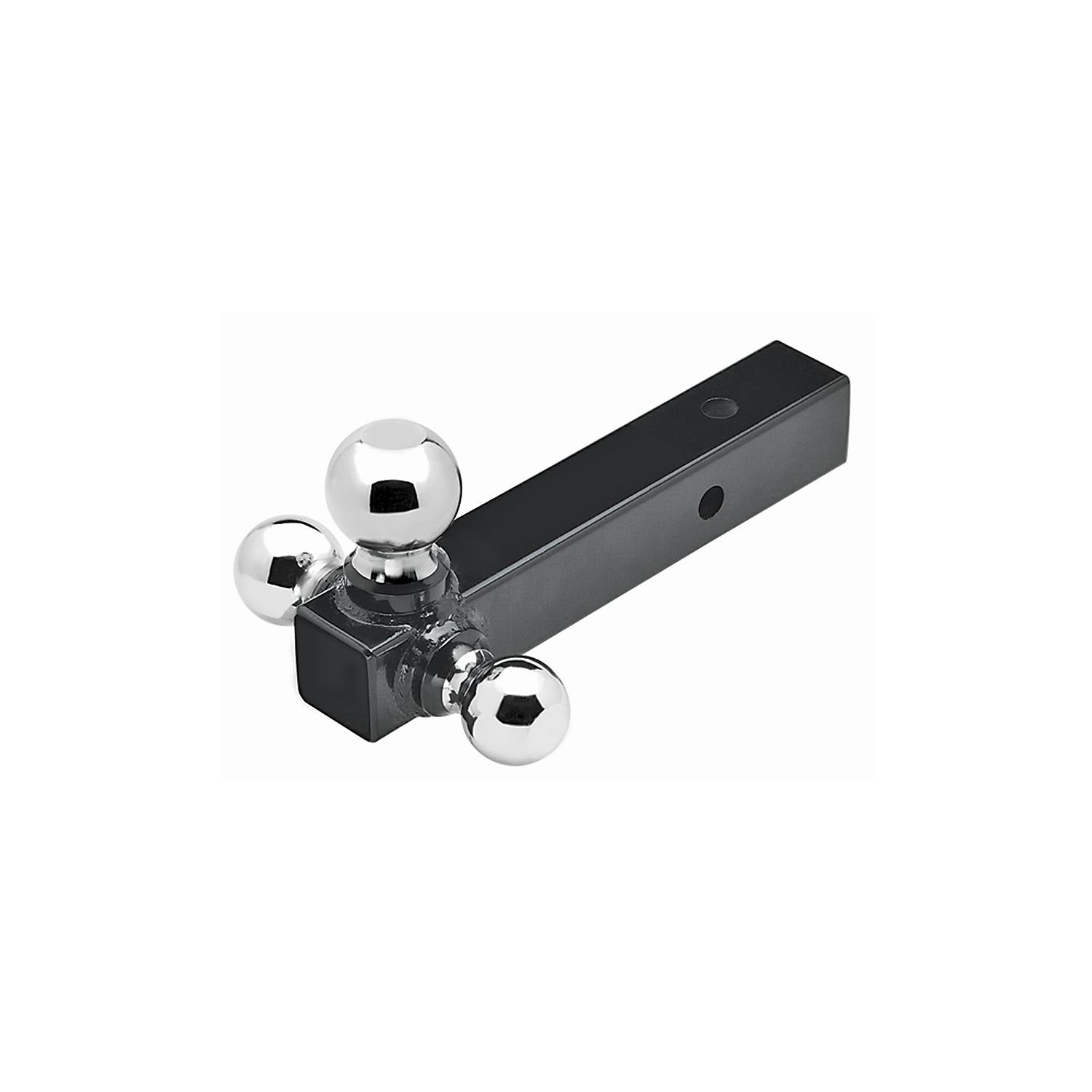 Tri-Ball Trailer Hitch Fits 1-7/8in, 2in & 2-5/16in Balls, 2in Shank