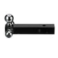 Tri-Ball Trailer Hitch Fits 1-7/8in, 2in & 2-5/16in Balls, 2in Shank