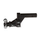 Tri-Ball Adjustable Trailer Hitch Fits 1-7/8in, 2in & 2-5/16in Balls, 2in Shank