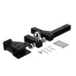 Tri-Ball Adjustable Trailer Hitch Fits 1-7/8in, 2in & 2-5/16in Balls, 2in Shank