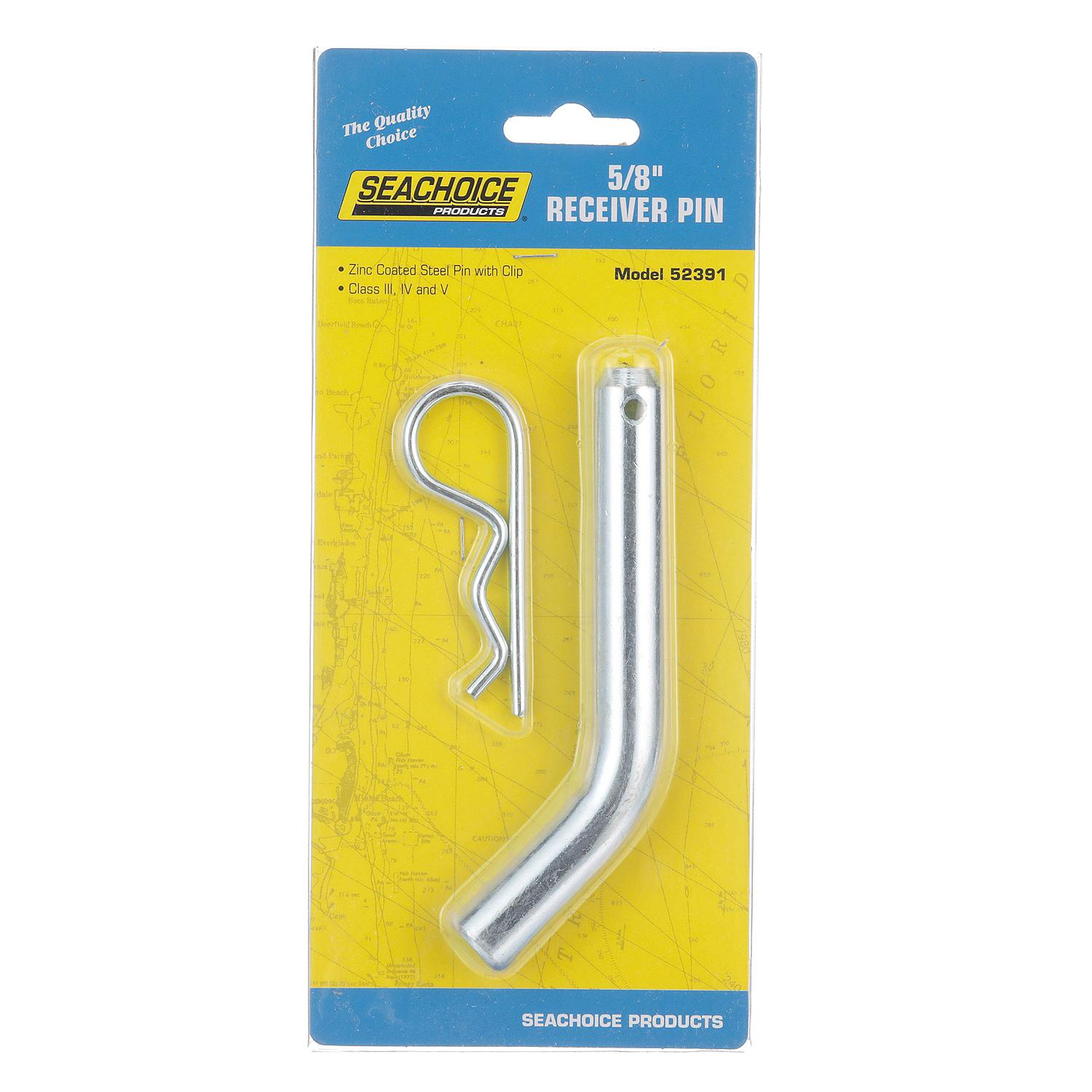 Receiver Pin w/ Clip, 5/8in